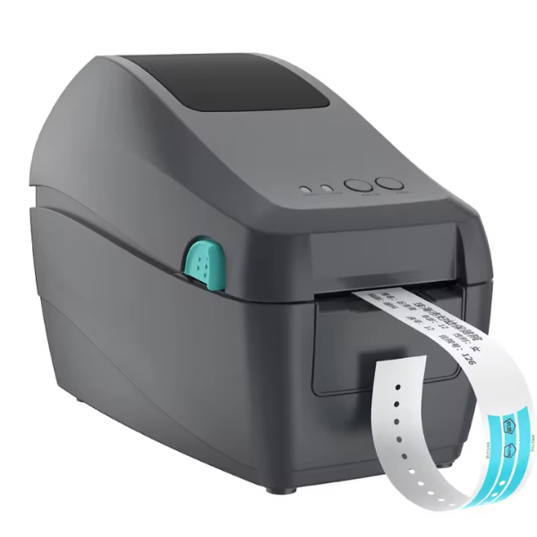 Máy in mã vạch vòng đeo cổ tay Gprinter Gainscha GS-2208D