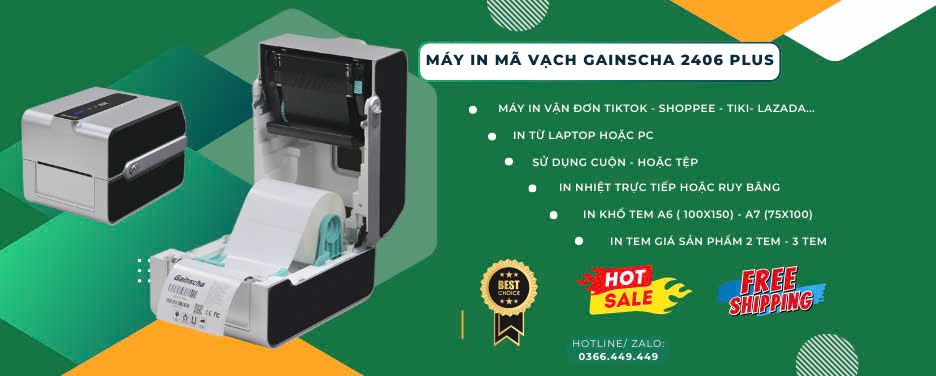 Máy In Mã Vận Đơn - In Đơn Hàng [ TIKTOK - SHOPPEE - LAZADA ]